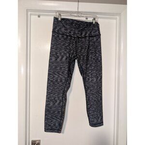 Lululemon Capri leggings size 12 heathered gray